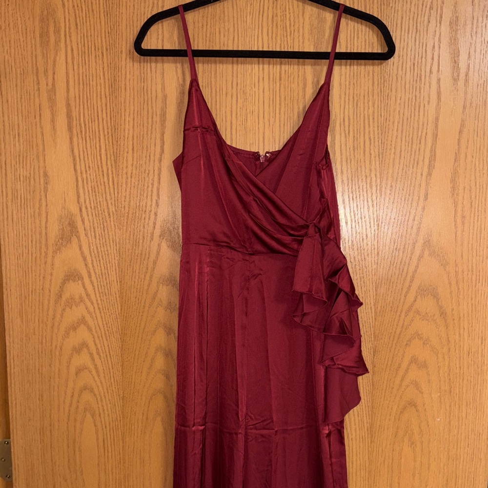 Elegant Burgundy Venus Romper